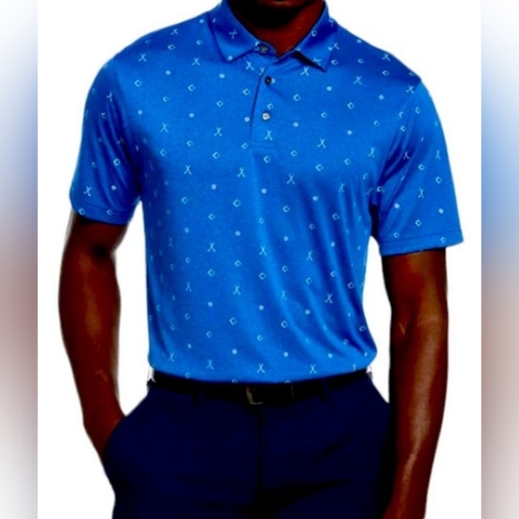 PGA Tour Other - PGA Tour Men’s Polo Golf Performance 3 Button Size XXL EUC!